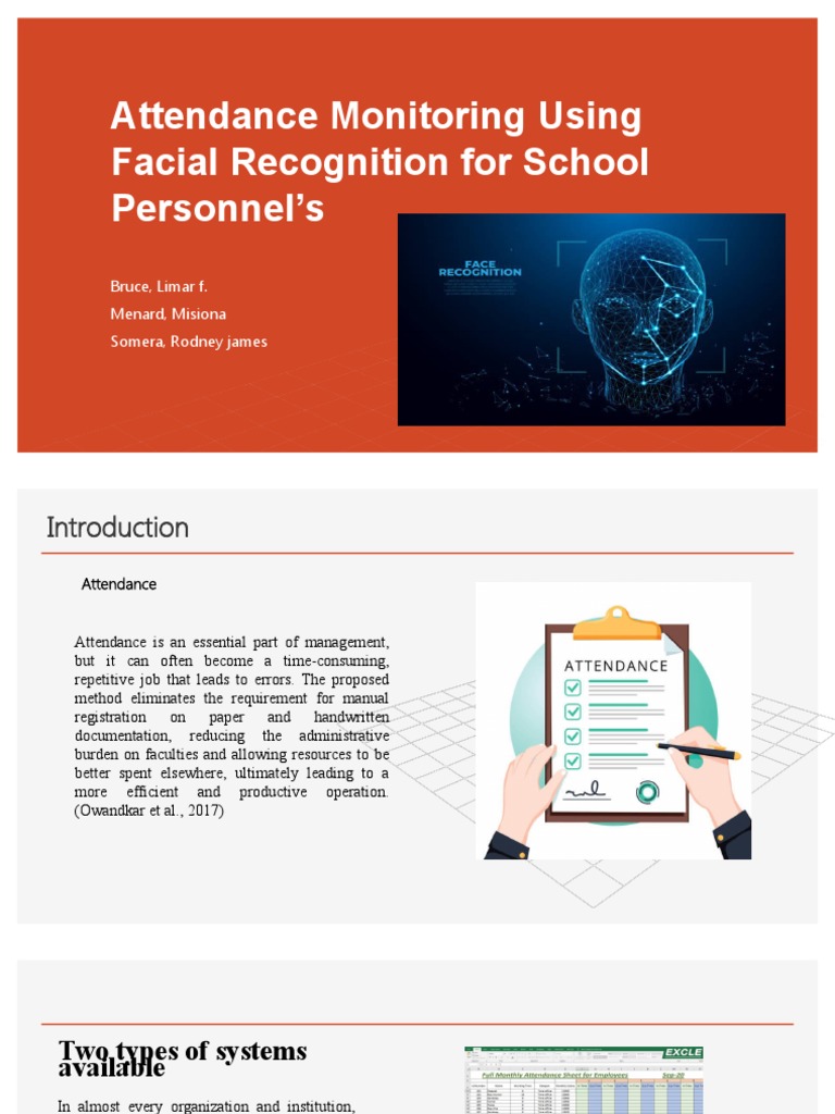 Facial Recognition Attendance System | PDF