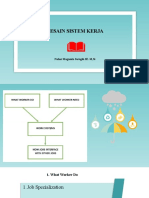 DESAIN SISTEM KERJA