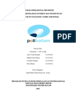 Standar Operasional Prosedur - Kelompok 1 Lpi 2a Pagi