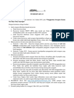 Pemberitahuan Pengadaan Seragam PDF