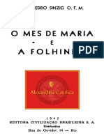 Frei Pedro Sinzig_OFM_O Mês de Maria e a Folhinha