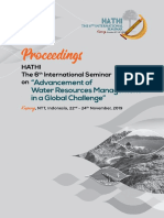 HATHI 6th International Seminar On "Advancement of Water Resources Management in A Global Challenge - KupangBaK PDF