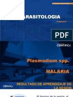 Semana 6 - Plasmodium PDF