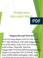Modul - 6 - Pengenalan Microsoft Word - Dasar