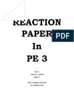 BERTE PE 3 ReactionPaper