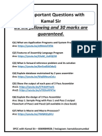 SPCC Important Questions With Kamal Sir PDF