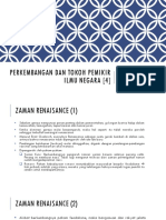 05 Perkembangan Dan Tokoh Pemikir Ilmu Negara - Zaman Renaissance