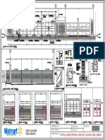 Diseño de portón y caseta principal para edificio de seguros