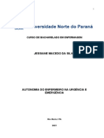 Desenvolvendo a autonomia do enfermeiro na urgência e emergência