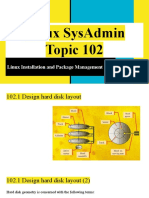 Linux SysAdmin Topic 102.odp