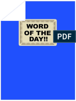 Word of The Day (Modified) PDF