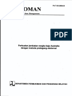 Pedoman Perkuatan Jembatan Rangka Baja Australia Dengan Metode Prategang Eksternal PDF