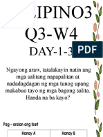 Q3-W4-Filipino 3 - Day 1-3
