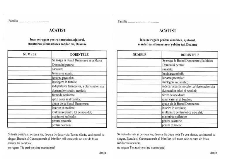 Acatist Prunci Avortati Acatist | PDF