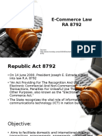 06 E-Commerce Law RA 8792