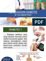 Pencegahan Komplikasi Pada Diabetes