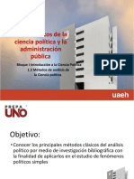 1.3 Métodos de La Ciencia Política PDF