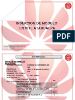 Insercion de Modulos en Site Atahualpa