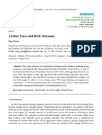 Alcohol Taxes and Birth Outcomes PDF