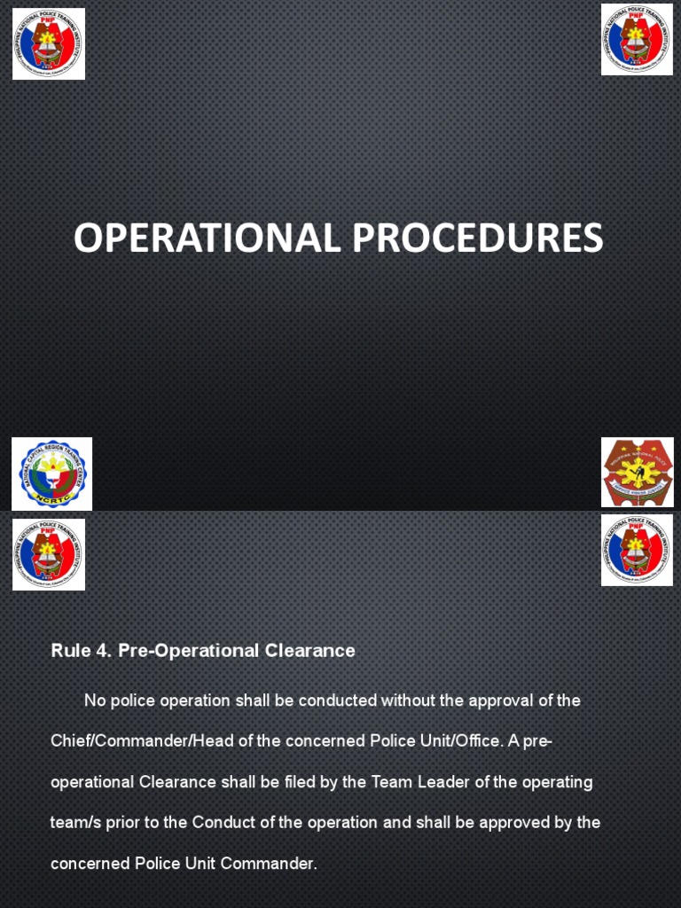 Police Operational Procedure PDF Search Warrant Reasonable Suspicion