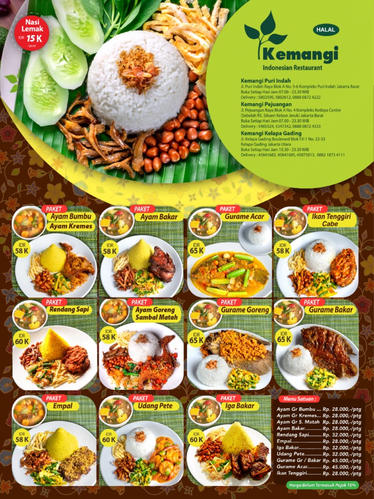 Menu January 2023 - 1 | PDF