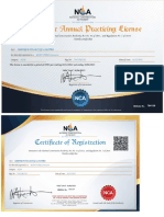 NCA Certificate