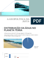 A GEOPOLÍTICA DA ÁGUA 3 Série