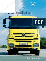 Mercedes-Benz Axor Specifications