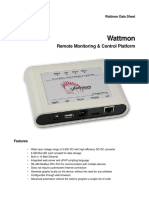 Wattmon Datasheet PDF
