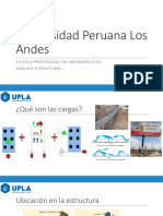 Universidad Peruana Los Andes: Escuela Profesional de Ingeniería Civil Análisis Estructural I