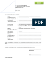 Form Permohonan Surat Keterangan Berhenti Kuliah PDF
