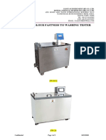 No.2 SW SERIES COLOUR FASTNESS TO WASHING TESTER 202010 PDF