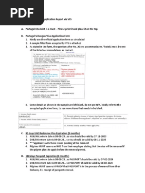 Portugal Schengen Visa Application Report via VFS.pdf