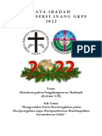 Tata Ibadah Natal Bapa Inang 2022 PDF