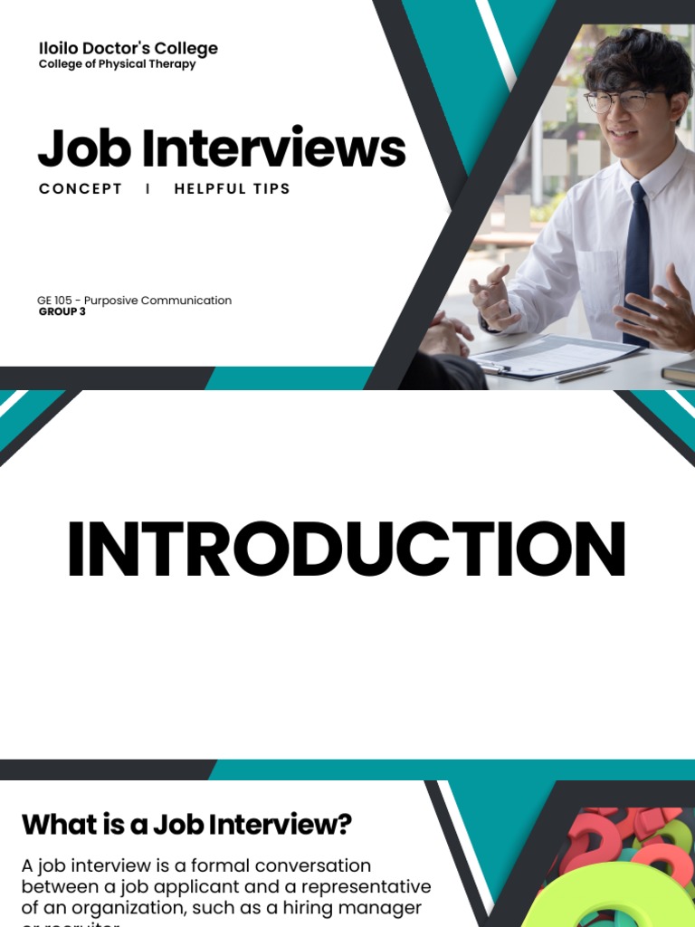 Job Interview Report PDF | PDF