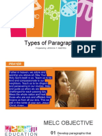 W5 Types of Paragraph