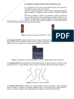 Comenzi Desenare SPLINE, ELLIPSE, POINT, REVCLOUD, HATCH