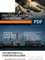 Industrial Hygiene and Control