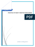 Principles of Object-Oriented Programming PDF