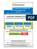 NSEP Paper Code 64