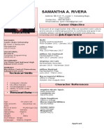 Samantha Rivera - Resume 2022 PDF