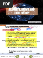 Week 1 Elements Atoms and Their History