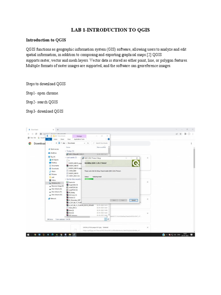 Introduction to QGIS Basics | PDF