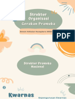 Struktur Organisasi Gerakan Pramuka PDF