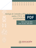 Antología Ética, Naturaleza y Sociedades PDF