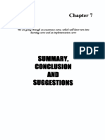 18_summary Conclusions and Suggestions