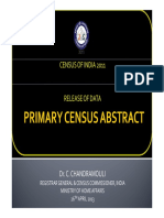 Census of India 2011-PCA Release PDF