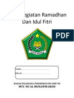 BUKU KEGIATAN BULAN RAMADHAN - Versi 4