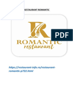 Restaurant Romantic
