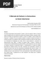 O Mercado de Carbono e a Suinocultura